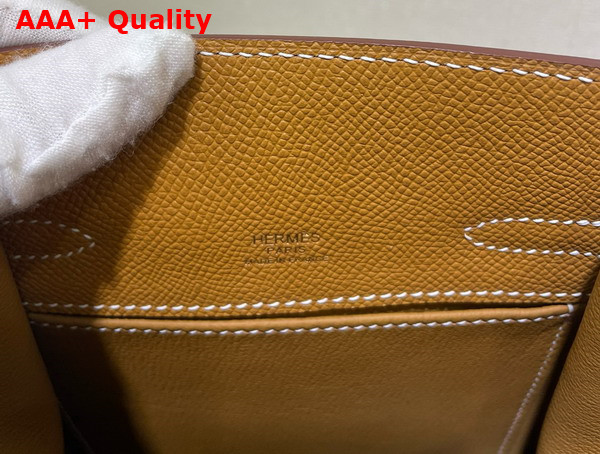 Hermes Kelly Sport Handbag in Tan Epsom Leather Replica