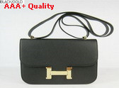 Hermes Large Constance Black Gold Lock Replica
