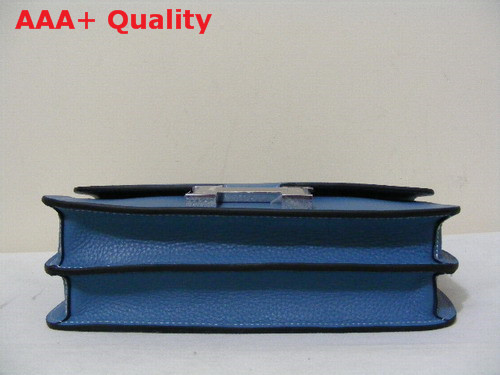 Hermes Large Constance Blue Leather Replica