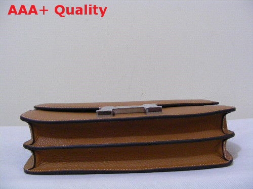 Hermes Large Constance Tan Silver Lock Replica