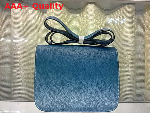 Hermes Constance Blue Silver Lock Replica