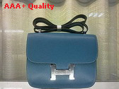 Hermes Constance Blue Silver Lock Replica