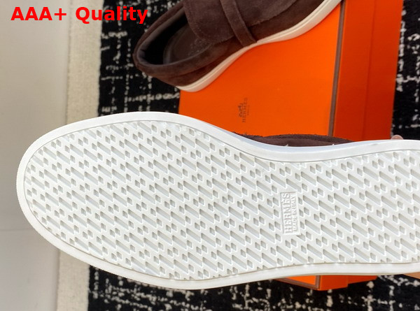 Hermes Like Loafer in Ecorce Suede Calfskin Replica