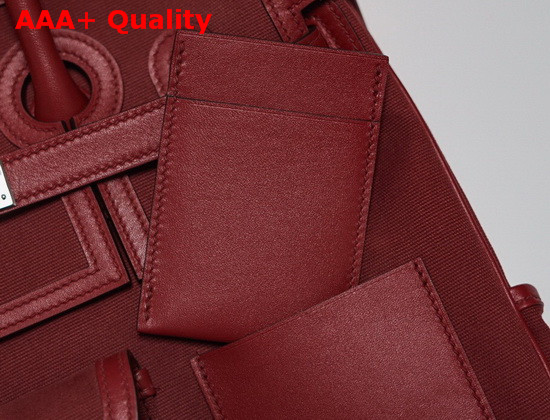 Hermes Limited Edition Cargo Birkin 35 cm Wine Swift and Canvas Replica