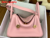 Hermes Lindy 26 Bag in Pink Taurillon Clemence Leather Replica