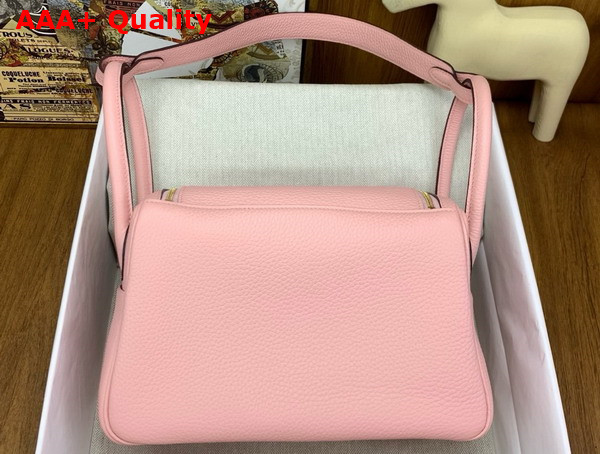 Hermes Lindy 26 Bag in Pink Taurillon Clemence Leather Replica
