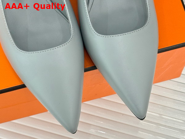 Hermes Lover 40 Pump in Glacier Nappa Leather Replica