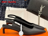 Hermes Lover 40 Pump in Noir Nappa Leather Replica