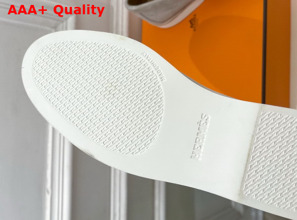 Hermes Low Loafer in Beige Esquisse Suede Calfskin Replica