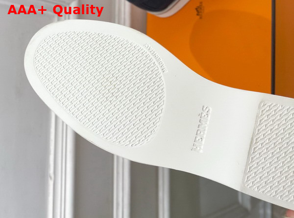 Hermes Low Loafer in Gris Orage Suede Calfskin Replica