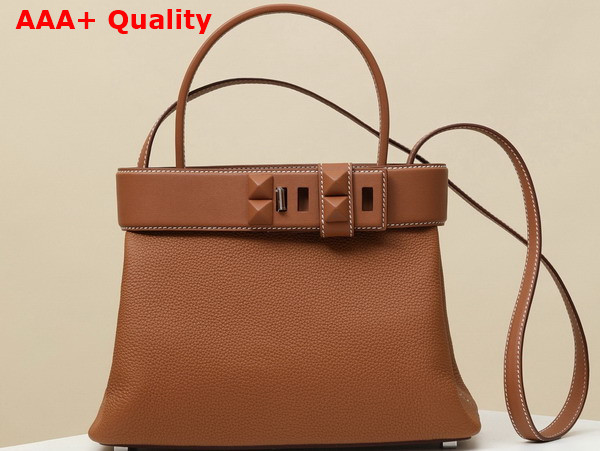 Hermes Medor Bag in Gold Togo Swift Calfskin Replica