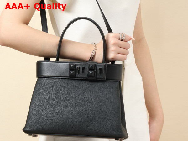 Hermes Medor Bag in Noir Togo Swift Calfskin Replica