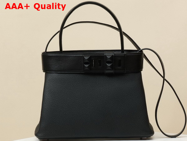 Hermes Medor Bag in Noir Togo Swift Calfskin Replica