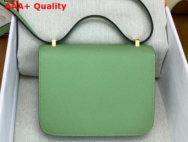 Hermes Micro Constance Bag in Avocado Green Epsom Calfskin Replica
