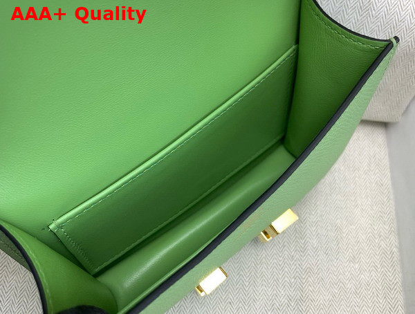 Hermes Micro Constance Bag in Avocado Green Epsom Calfskin Replica