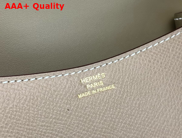 Hermes Micro Constance Bag in Elephant Gray Epsom Calfskin Replica