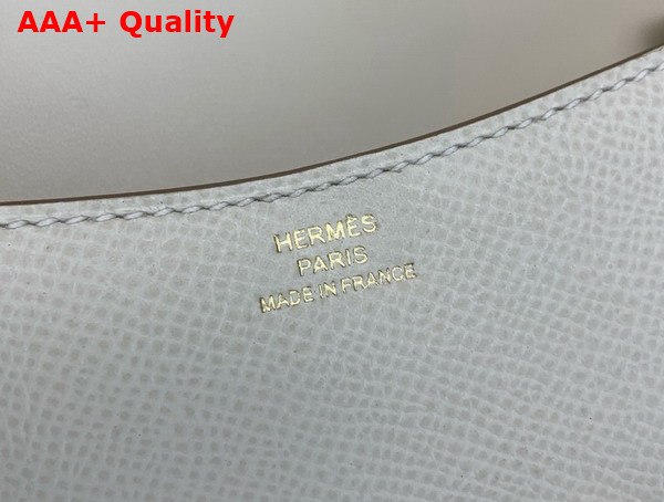 Hermes Micro Constance Bag in Milk White Epsom Calfskin Replica