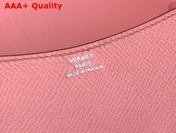 Hermes Micro Constance Bag in Powder Pink Epsom Calfskin Replica