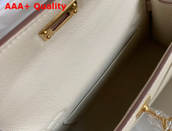 Hemes Mini Kelly II Gray Epsom Leather Replica