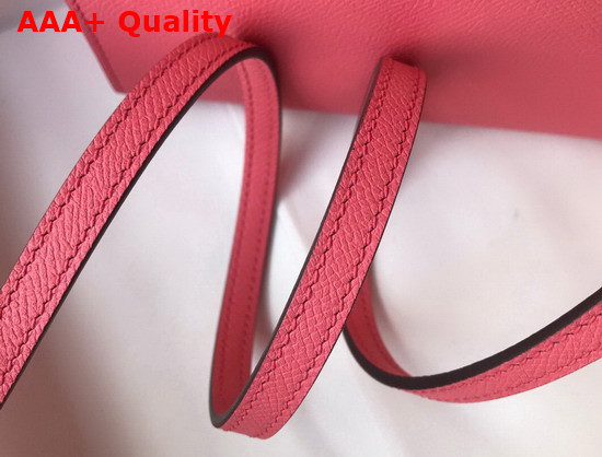 Hemes Mini Kelly II Peach Epsom Leather Replica