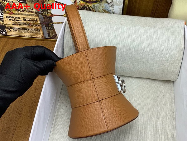 Hermes Mini Medor Bag in Sesame Epsom Calfskin Replica