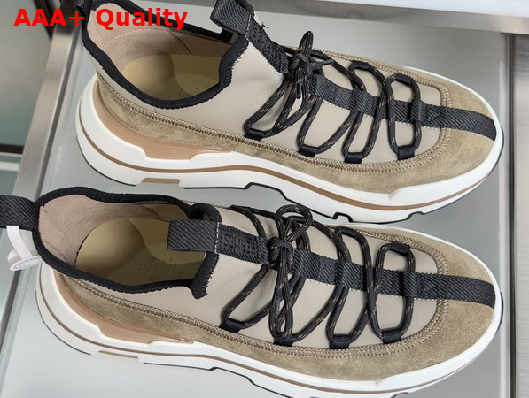 Hermes Moove Sneaker in Beige Replica