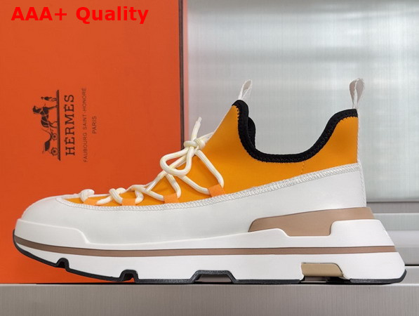 Hermes Moove Sneaker in Orange Replica