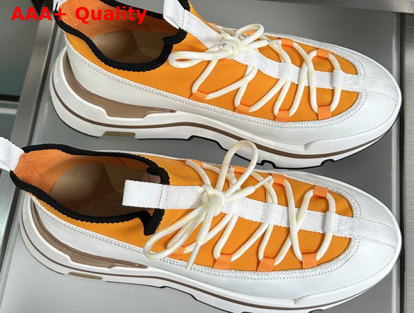 Hermes Moove Sneaker in Orange Replica