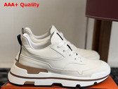 Hermes Need Sneaker in Blanc Calfskin H262899ZH90 Replica