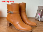 Hermes Neo Ankle Boot in Naturel Calfskin Replica