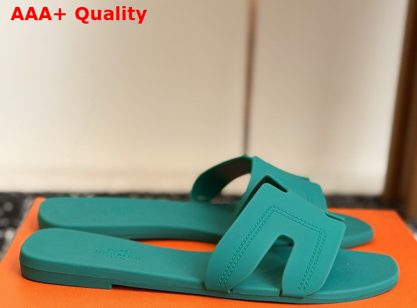 Hermes Oran Sandal in Rubber Replica