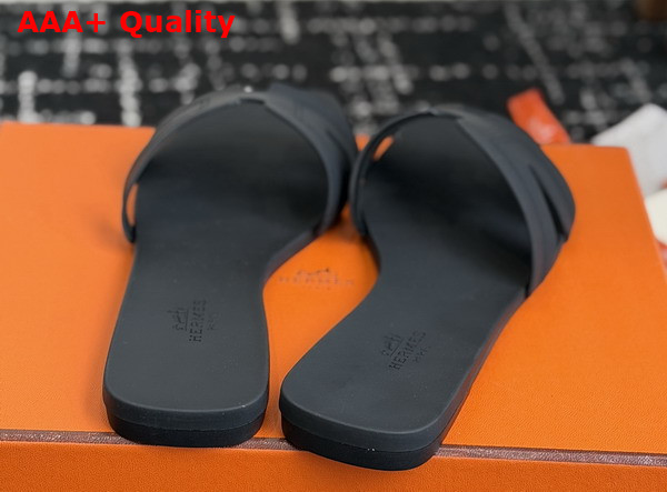 Hermes Oran Sandal in Rubber Replica