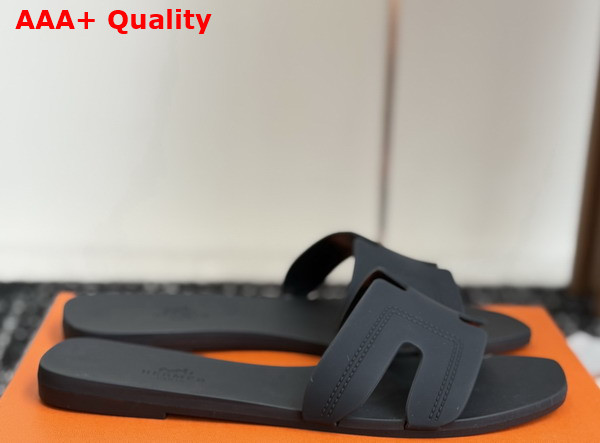 Hermes Oran Sandal in Rubber Replica