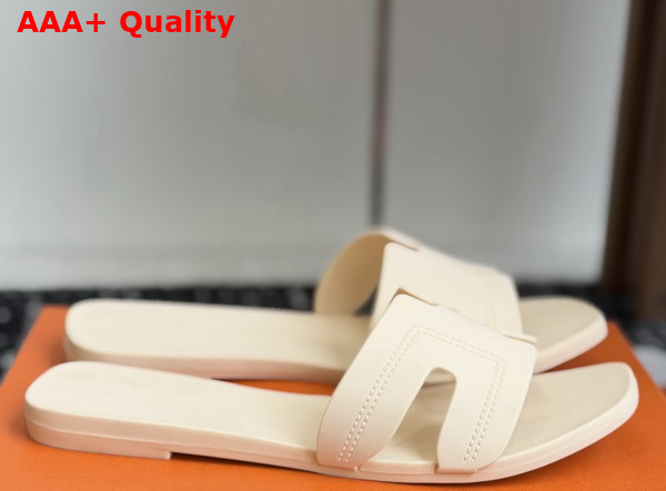 Hermes Oran Sandal in Rubber Replica