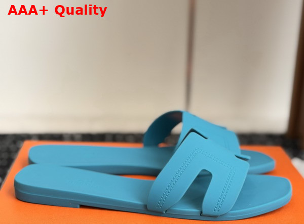 Hermes Oran Sandal in Rubber Replica