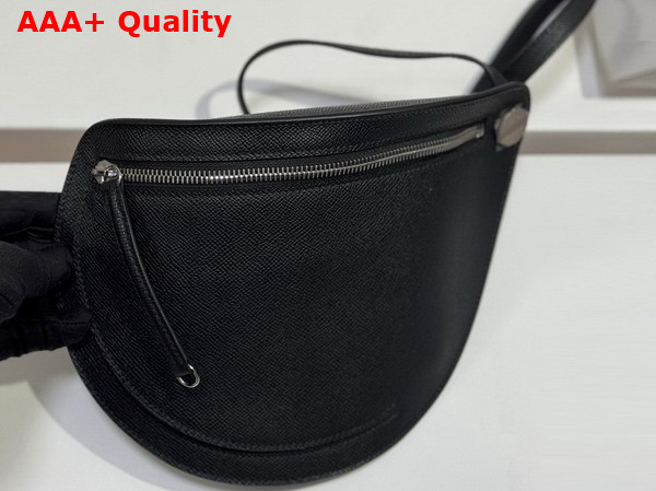 Hermes Petite Course Bag in Black Epsom Calfskin Replica