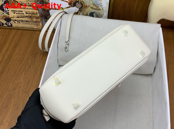 Hermes Plume Bag 20cm Milk White Swift Calfskin Replica