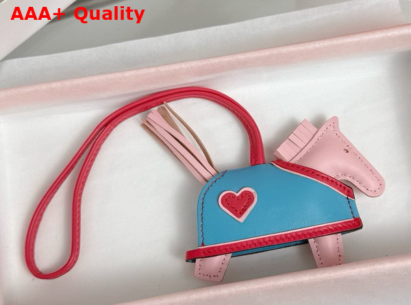 Hermes Rodeo Robeo Coeur PM Charm in Milo Lambskin Replica