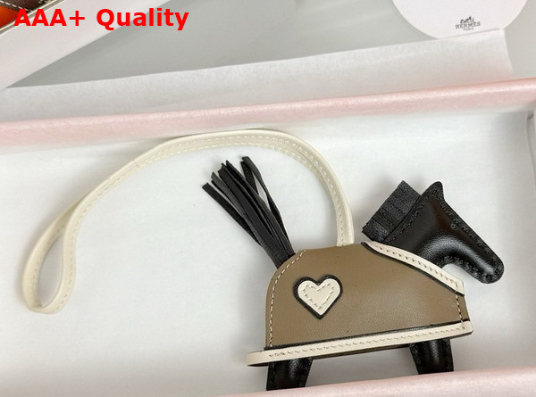 Hermes Rodeo Robeo Coeur PM Charm in Milo Lambskin Replica