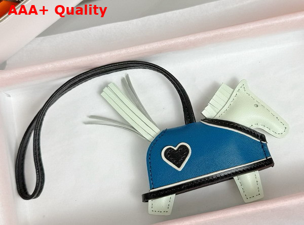 Hermes Rodeo Robeo Coeur PM Charm in Milo Lambskin Replica