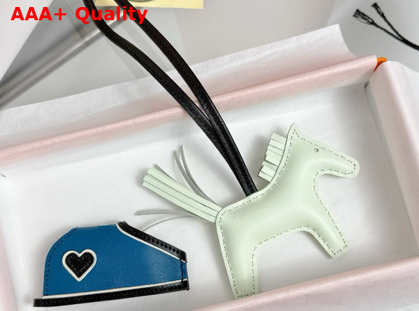 Hermes Rodeo Robeo Coeur PM Charm in Milo Lambskin Replica