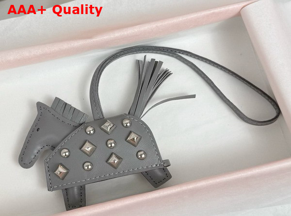 Hermes Rodeo Robeo Rock PM Charm in Milo Lambskin Replica