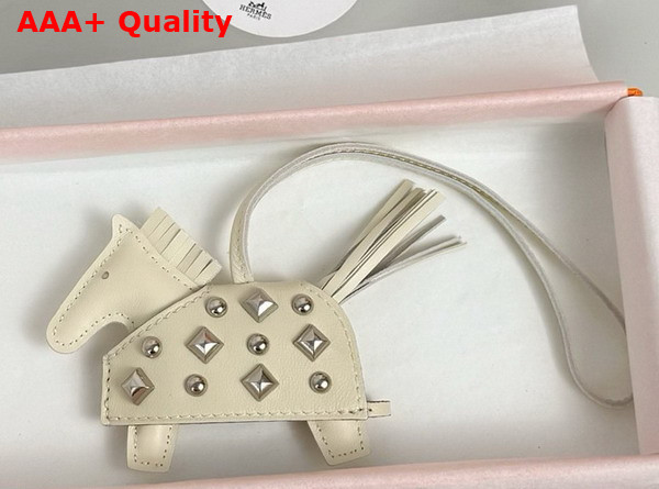 Hermes Rodeo Robeo Rock PM Charm in Milo Lambskin Replica