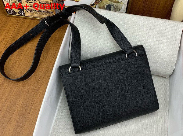 Hermes Sac a Depeches 21 Bag in Black Togo Leather Replica