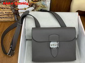 Hermes Sac a Depeches 21 Bag in Etoupe Togo Leather Replica