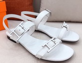 Hermes Sandales Cristal Blanc Replica