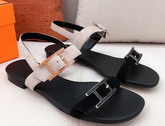 Hermes Sandales Cristal Bois De Santal Noir Replica