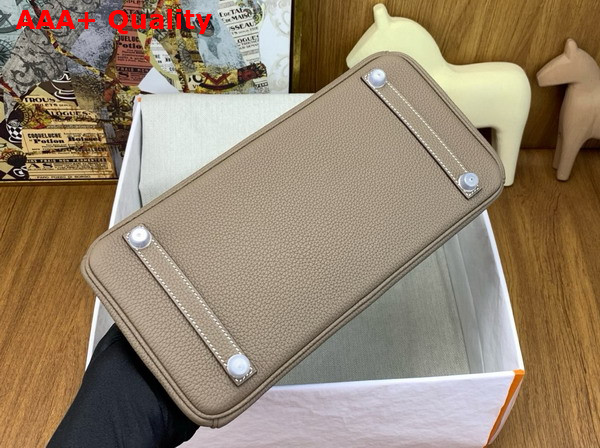 Hermes Shoulder Birkin 29 Bag in Elephant Gray Togo Calfskin Replica