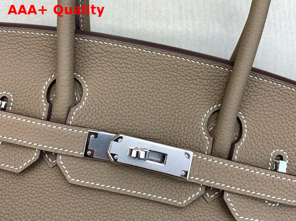 Hermes Shoulder Birkin 29 Bag in Elephant Gray Togo Calfskin Replica