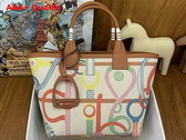 Hermes Steeple 25 Bag in Blending Canvas and Leather Replica
